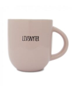 Livsnyter kopp rosa