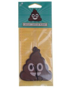 Sjokolade emoji poop/iskrem-formet luftfrisker