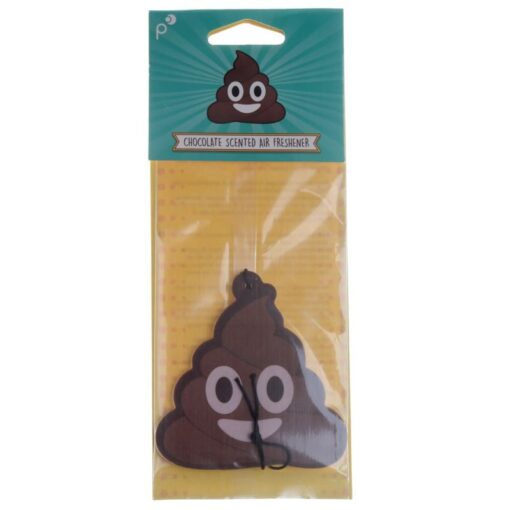 Sjokolade emoji poop/iskrem-formet luftfrisker
