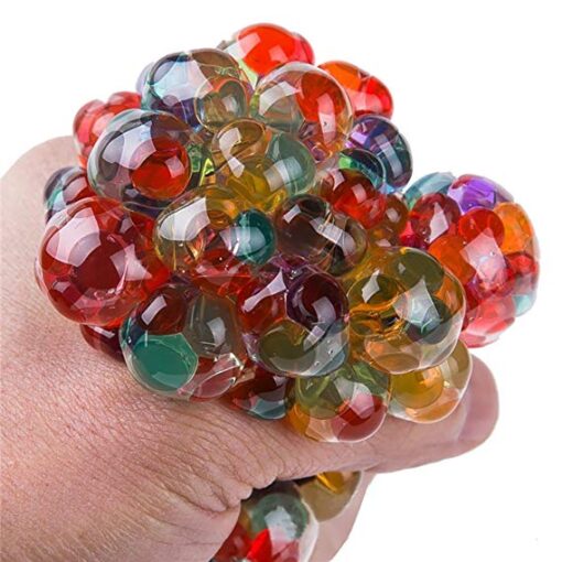 Regnbue - squishy stressball - bilde 2