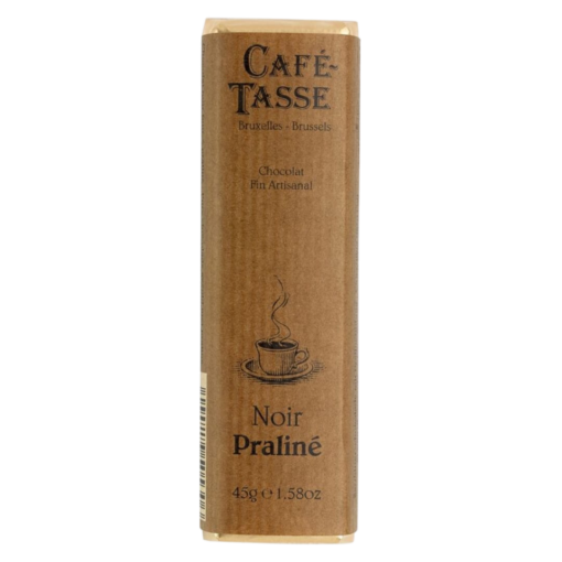 Mørk sjokolade med pralin