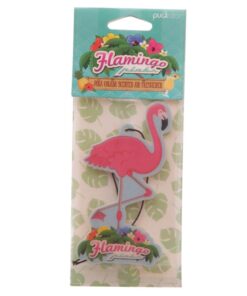 Flamingo luftfrisker i emballasje
