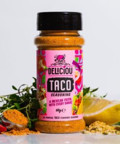 Nydelig krydder til taco fra Deliciou